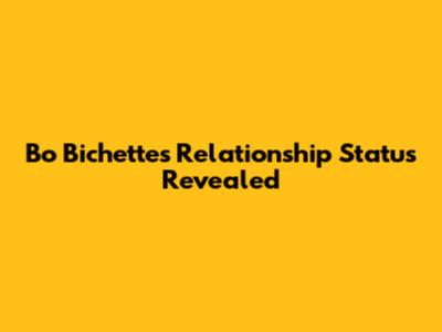 Bo Bichette's Relationship Status Revealed