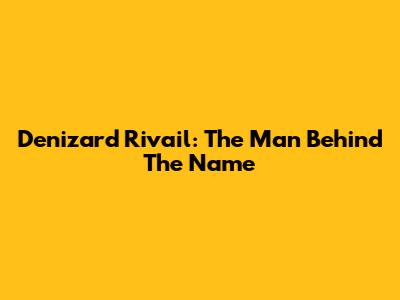 Denizard Rivail: The Man Behind The Name