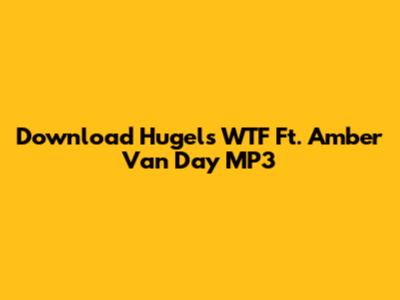 Download Hugel's 'WTF' Ft. Amber Van Day MP3