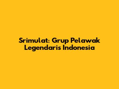 Srimulat: Grup Pelawak Legendaris Indonesia